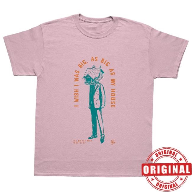 AJR The Maybe Man House Head Tour Shirt - Green AJR Merch