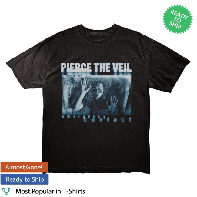 Pierce The Veil Emergency Contact New Tee PTV Merch