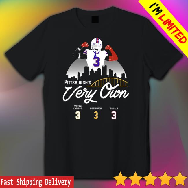 Official Pittsburgh Clothing Company Merch Pittsburgh's Very Own Dh3 Shirt