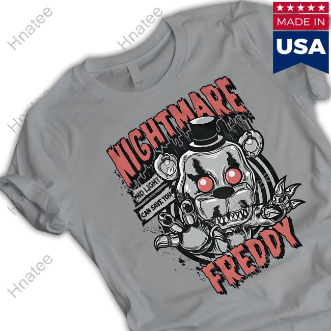 Jonny Blox Nightmare Freddy (Glow In The Dark) T-Shirt Five Nights At Freddy's
