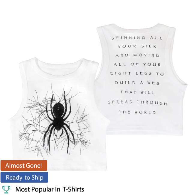 Melanie Martinez Merch Store Spider Tank Top Retro Shirt Melaniemartinez Clothing Shop Melanie Martinez Official Apparel