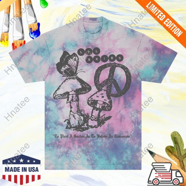 Official Lil Skies Clothing Store Shop Believe In Tomorrow Tie Dye Tees Lilskies Merch