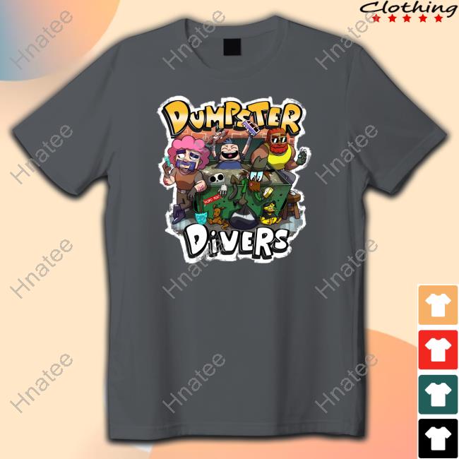 Neebs Gaming Merch Dumpster Divers T Shirt