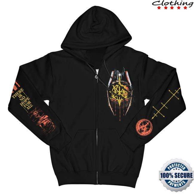 Official Indie Merch Store Shop Aborted "Verderf" Zip Hoodies IndieMerchStore