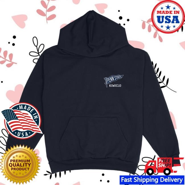 Official Kiwiclo Nittany Lion Mascot Attractive Hoodie White