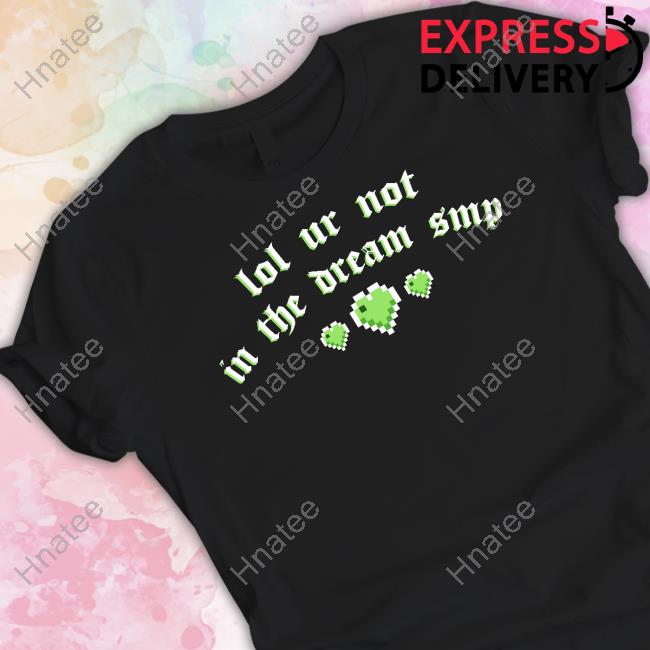 Official Lol Ur Not In The Dream Smp T Shirt
