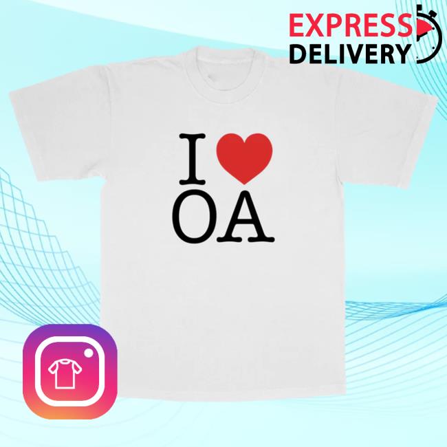 Official Omar Apollo I Love Oa Omar Apollo Live In Nyc Tee Shirt