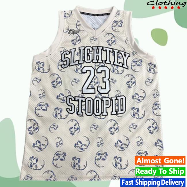 Official Slightly Stoopid Merch Store Shop Slightly Stoopid Smoking Skull 2023 Jersey T Shirt SlightlyStoopid