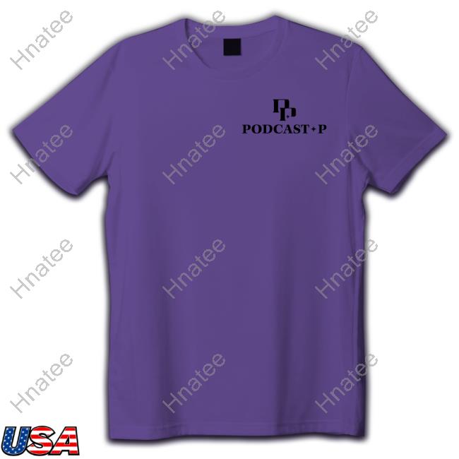 Official Podcast P Classic Logo White T Shirt