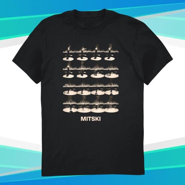 Official Mitski Apparel Merch 'The Land' Choreography New Tee | Mitski