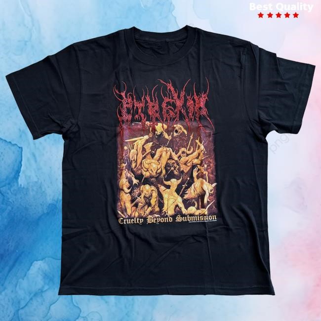 Official Reality Fade Merch Store Pyrexia 'Cruetly Beyond Submission' Long Sleeve Shirt