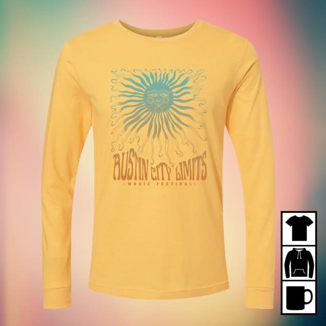 Trippy Sun Long Sleeve Tee – ACL Music Festival