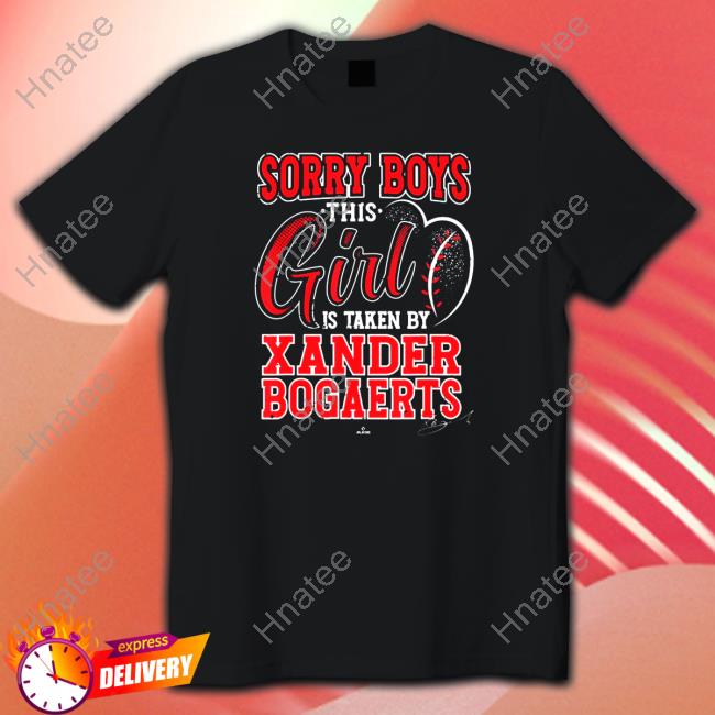 This Girl is Taken By Xander Bogaerts Boston Long Sleeve T Shirt