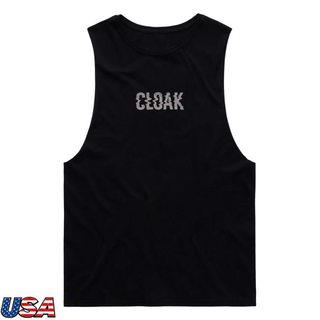 Official Cloak Brand CC Mothman Muscle Top Shirt