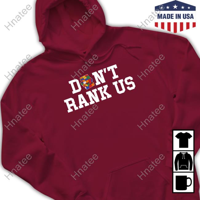 Barstool Sports Store Don't Rank Us Hoodie