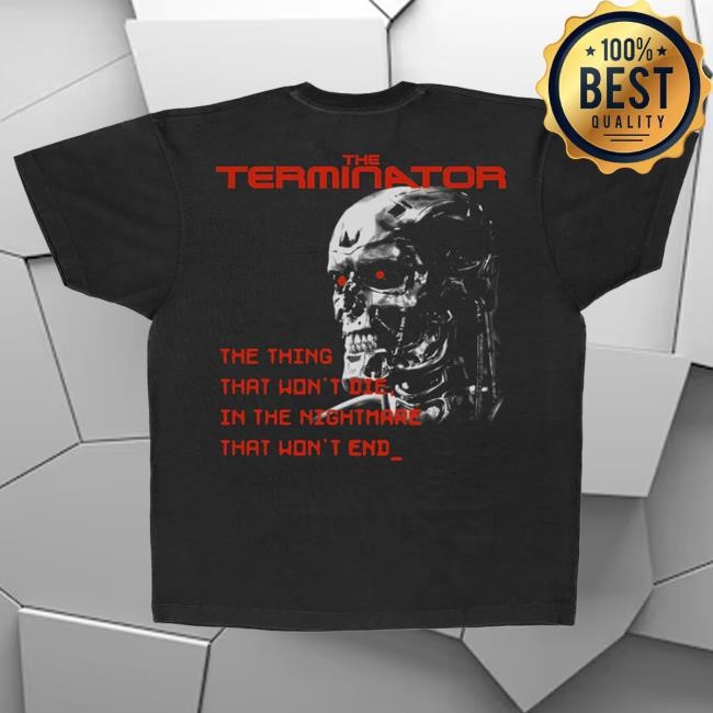 Official Complex Merch Store Screen Stars The Terminator - Big Skull SS Tee