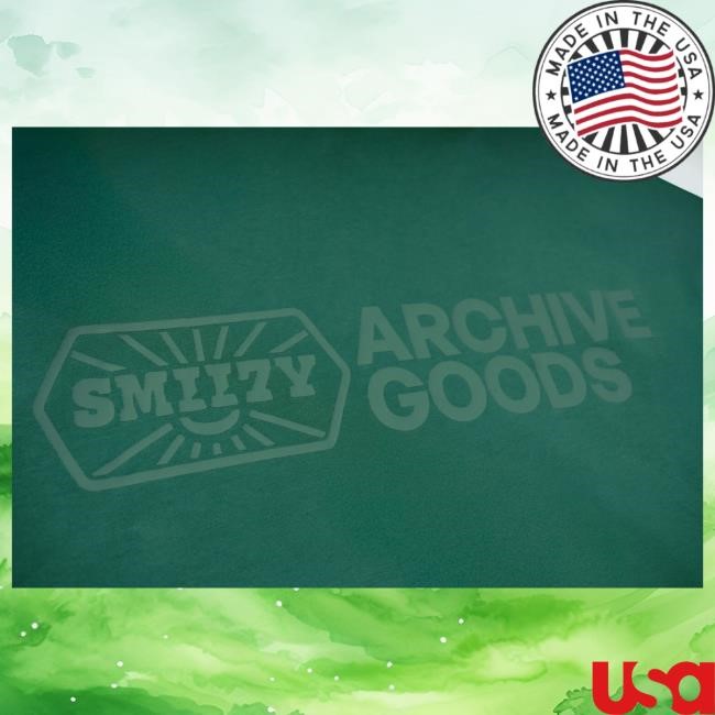 Official Smii7y Shop Archive Goods Hood Green