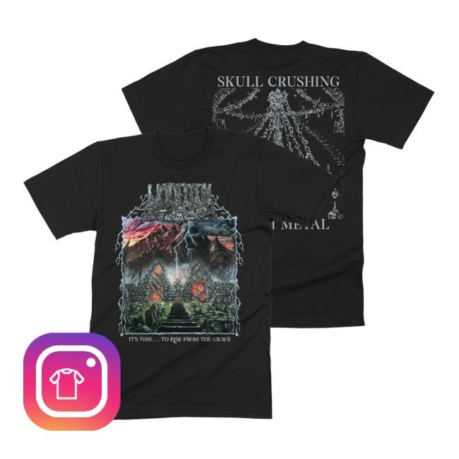 Undeath Metal Merch It's Time...To Rise From the Grave New Shirt
