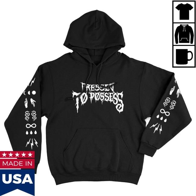 Electric Witch Dressed To Possess Pullover Hoody
