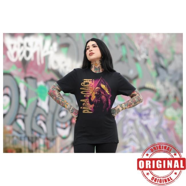 Official Papa Roach Rise Of The Roach Soldier Tee (Black)