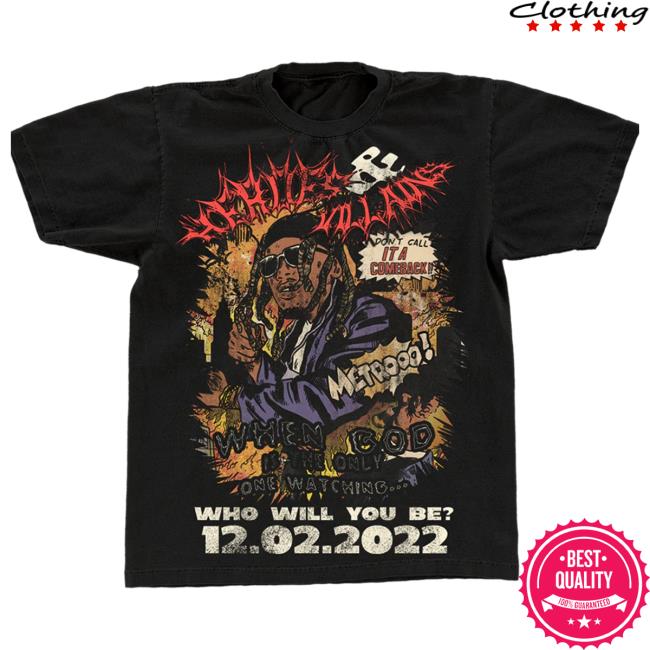 Official Metro Boomin Merch Store MetroBoomin Metro Boomin Comic Attractive Shirt Metro Boomin Clothing Shop
