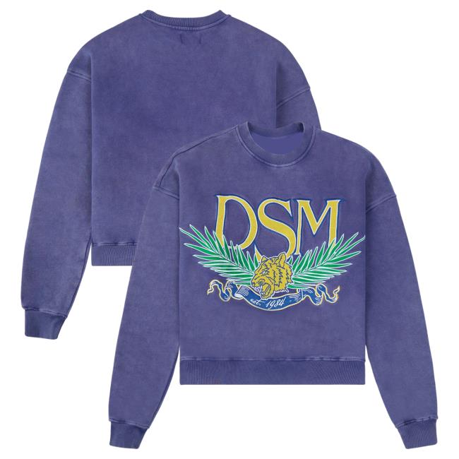 Official Capsule Clothing Store Capsule Nyc Diet Starts Monday Tiger Hoodies | Washed Purple CapsuleNyc