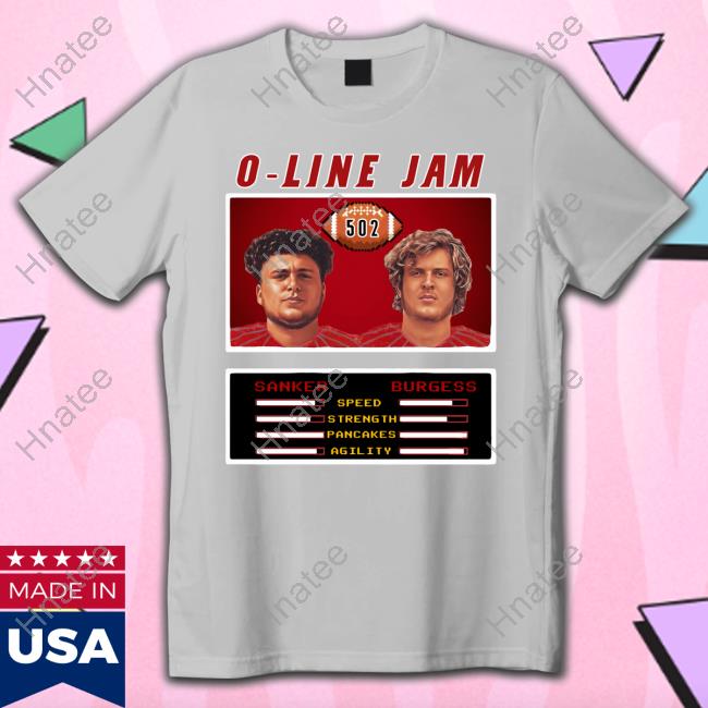 Sanker/Burgess O-Line Jam Limited Editon Shirt