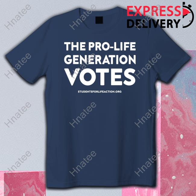 The Pro Life Generation Votes T-Shirt