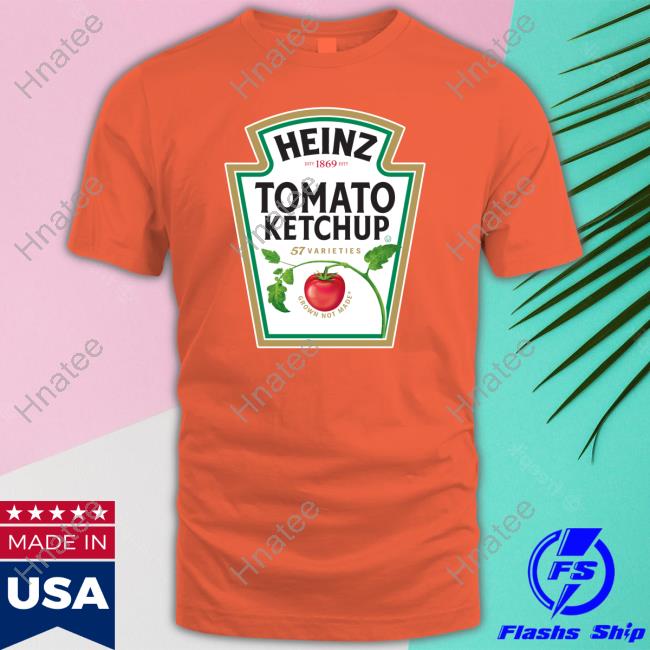 Official Heinz Tomato Ketchup Shirts