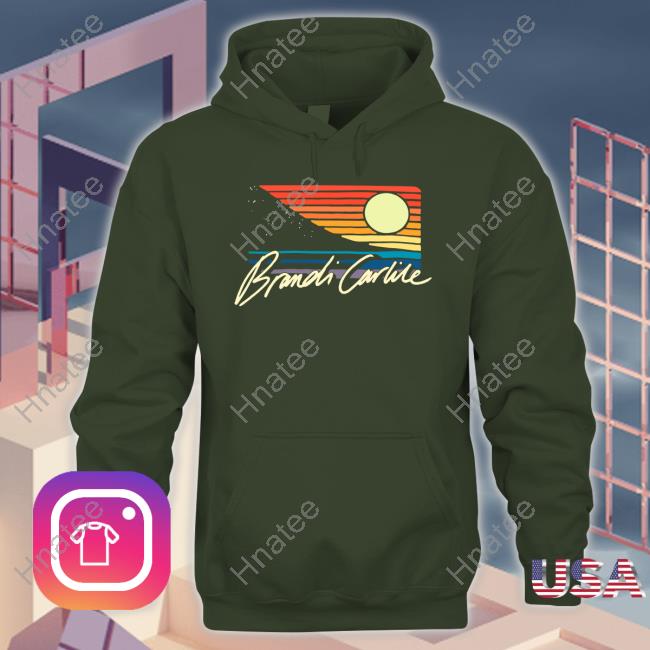 Official Brandi Carlile Merch Sunset Long Sleeve T Shirt