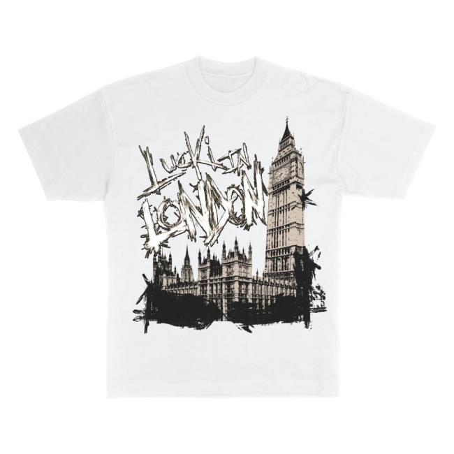Sincerely Lucki Merch SincerelyLucki Lucki in London White Tees Deadboylife