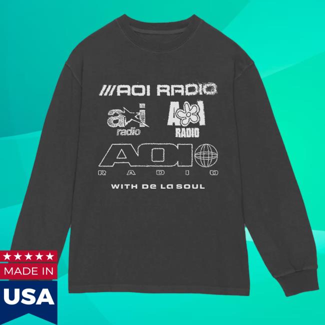 Aoi Radio With De La Soul Long Sleeve Shirt