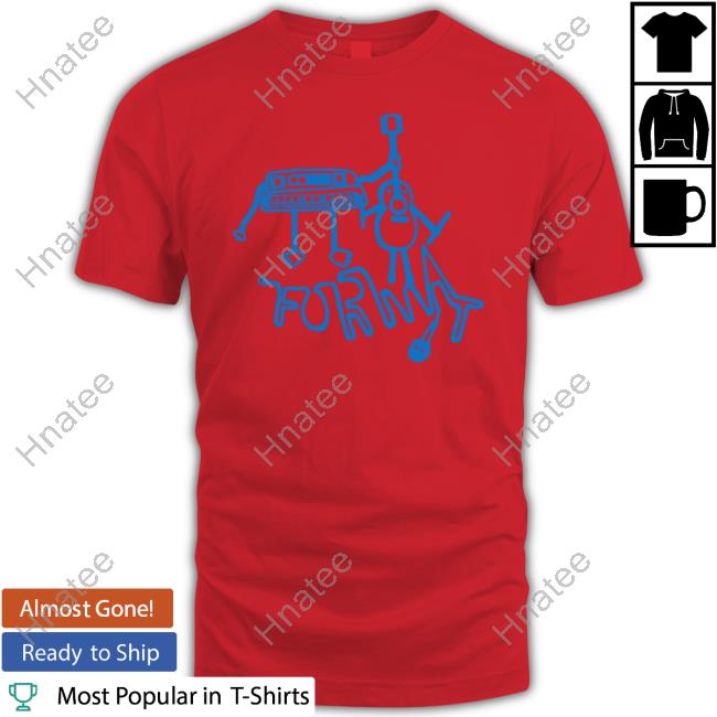 Hello The Format Instruments Long Sleeve TeeThe Format Instruments Shirt