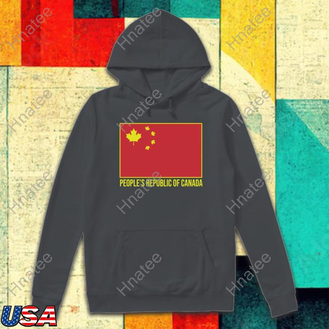 W Brett Wilson People's Republic Of Canada Chinese Flag T-Shirt Justin Trudeau