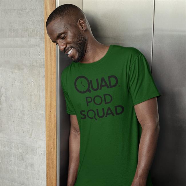 The Quad With Chris Young Merch Quad Pod Squad Tee