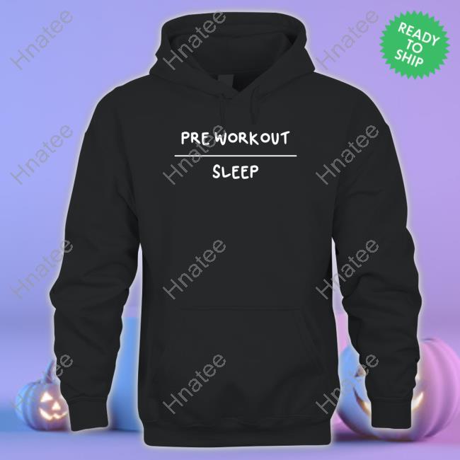 Robert Oberst Pre Workout Sleep Hooded Sweatshirt
