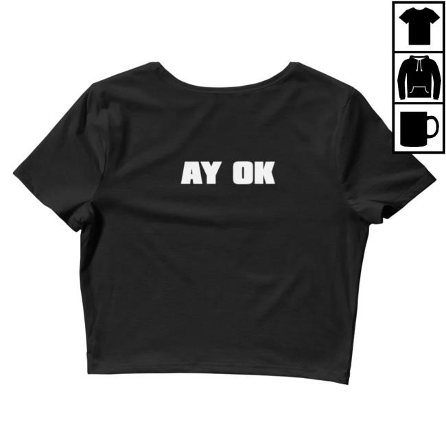 Official Interscope Records Merch Store Rob49 "On Dat Money" Crop Top Tshirt
