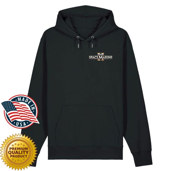 Warhammer 40,000 Space Marine 2 Only War Hoodie - Icon