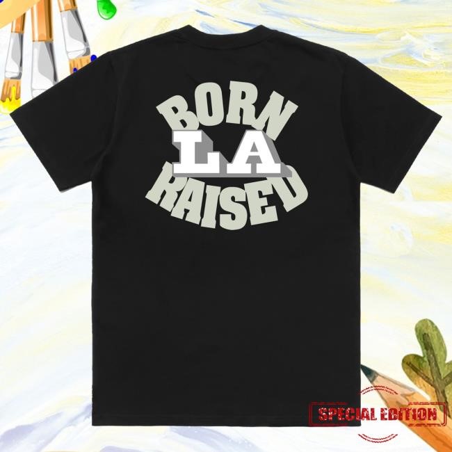 Official Born X Raised Merch Store Shop Bad Times Rocker Shirt: Black BornxRaised
