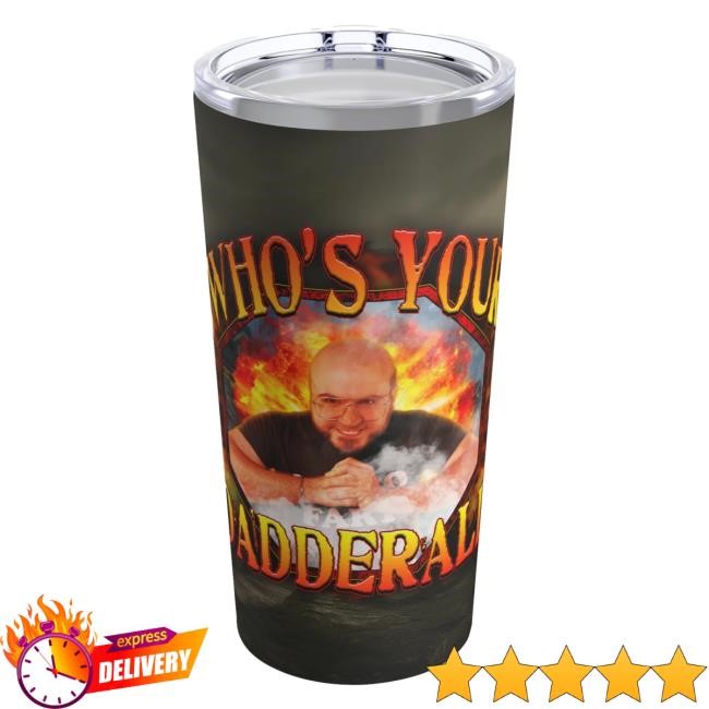 Official Creep Cast Merch Who's Your Dadderall? 20oz Tumbler CreepCast