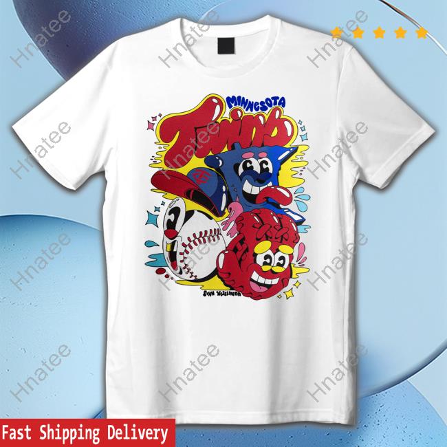 Minnesota Twins Tuesday Artist Series Evan Weselmann T Shirt