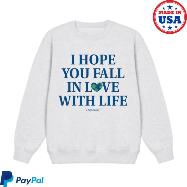Official Ourseasns Merch Az World Love With Life Hoodie