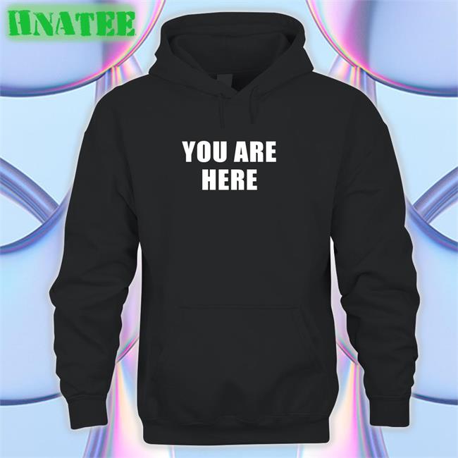 Super 70S Sports Store You Are Here Hooded Sweatshirt