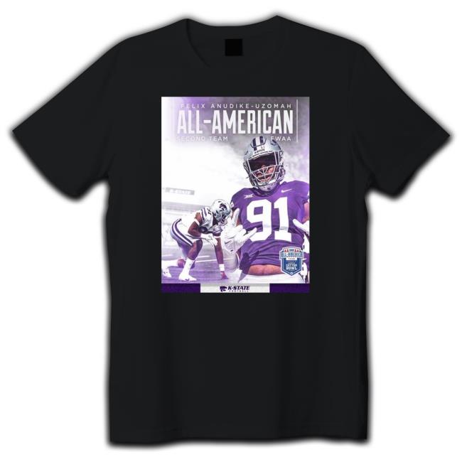 Official Kansas state wildcats felix anudike uzomah all American Shirts