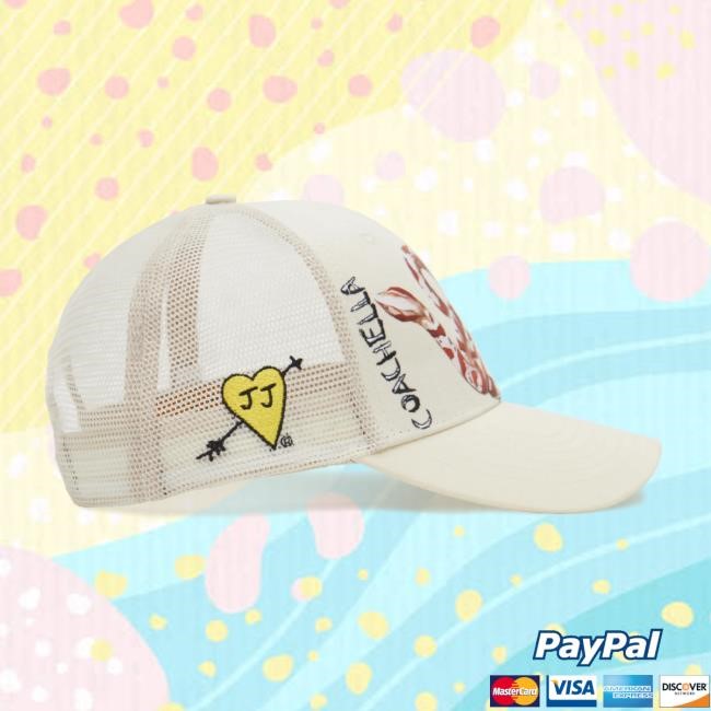 Coachella Desert Snake Trucker Cap