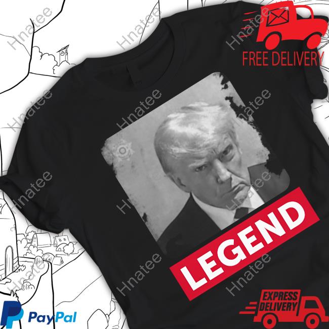 Sticky Modern Merch Trump Mugshot Legend Shirt
