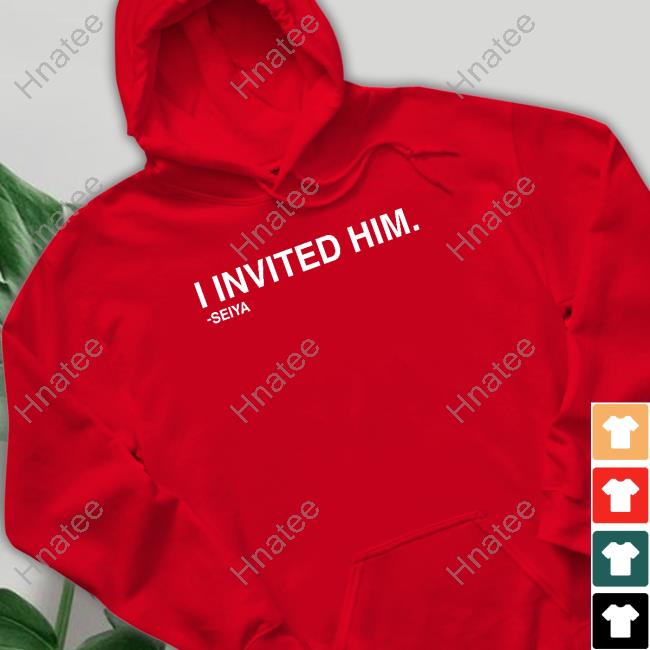 Obvious Shirts I Invited Him Seiya Tee David Kaplan