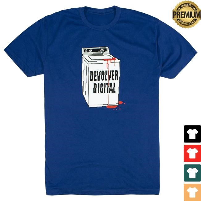 Official Devolver Digital Merch Shop Devolver Washer New T-Shirt