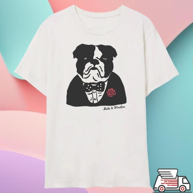 Heritage Style Duke & Winston Churchill Bulldog Sweatshirt (Heather Dust) | Classic Wear