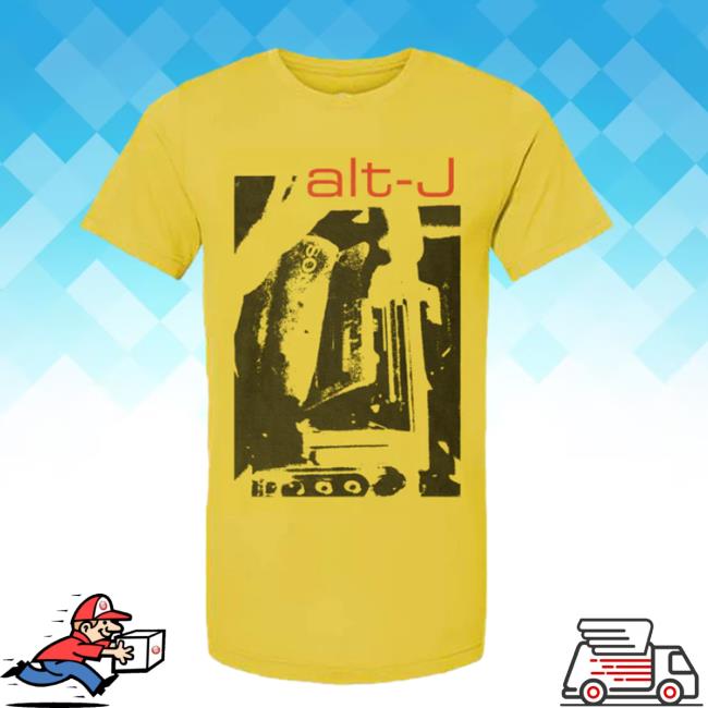 Alt J Merch Yellow Tour Long Sleeve T Shirt